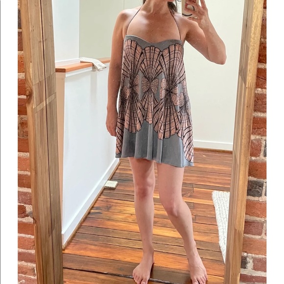 Mara Hoffman Dresses & Skirts - Mara Hoffman Silk Overlay Mini Dress, XS